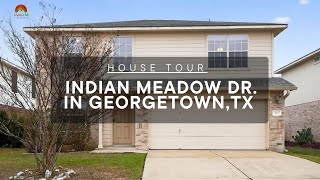 MLS House Tour: 703 Indian Meadow Drive in Georgetown, TX - Warm and Inviting Home In Meadows Park