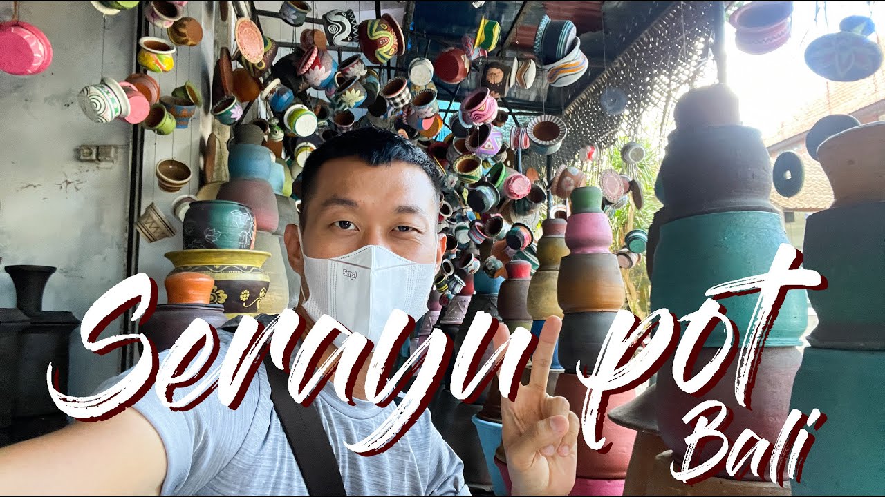 Embark on a tour of Serayu Pottery in the heart of Ubud.