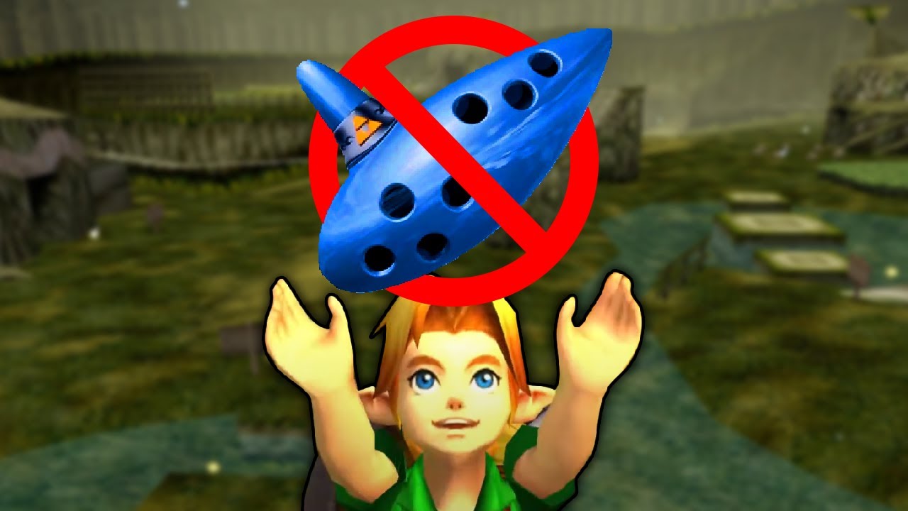 Dá para ZERAR Ocarina of Time Sem TOCAR a OCARINA!? - Desafio Zelda