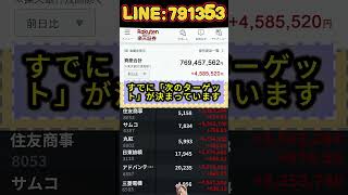 #投資初心者 #資産運用 #株式投資 #副業 #お金の勉強 #FIRE #不労所得 #投資生活 #経済ニュース #日本株 #高配当株 #デイトレ #スイングトレード #長期投資