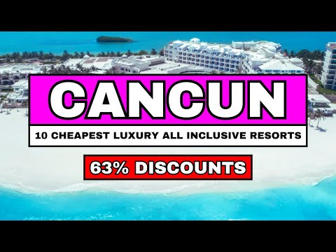 10 Best BUDGET LUXURY ALL-INCLUSIVE Cancun Resorts 2026