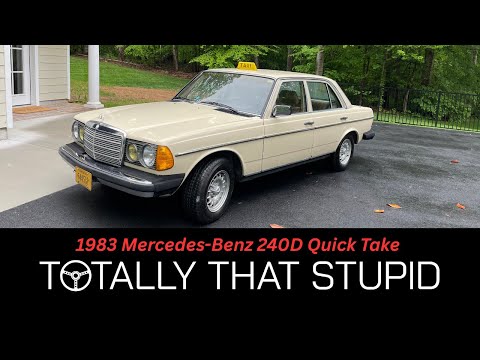 TTS Quick Look and Drive - 1983 Mercedes-Benz 240D