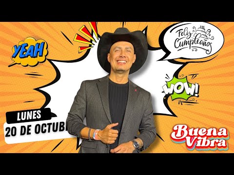Lunes con Buena Vibra | @tubuenavibrashow Celebramos a Luis Sandoval