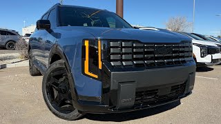 2027 Kia Telluride X-Line SX - Midnight Lake Blue - Walkaround