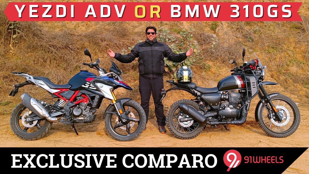 Yezdi Adventure vs BMW G310 GS : Exclusive comparison of best adventure bikes (with off-roading)