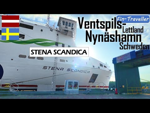 #4 Stena Line Ventspils-Nynäshamn Sommer 2024 Stena Scandica Lettland - Schweden