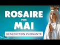 🙏 ROSAIRE pour MAI 2024 🙏 Puissant Rosaire pour ce MOIS