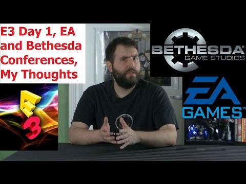 EA & Bethesda E3 2016 Conferences - My Thoughts - Adam Koralik