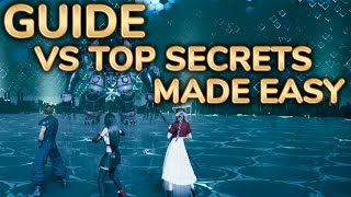 [FF7R] How to Clear VS Top Secrets and Make it Look Easy (Guide)