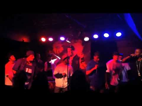 12 BLOXX at the Marquis for Black P's record release party 