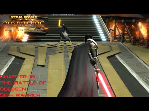SWTOR KOTFE Chapter 16: The Battle of Odessen Sith Warrior