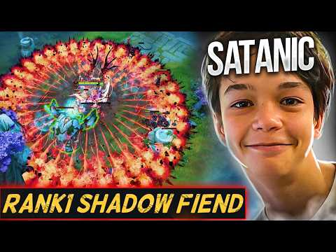 How Rank 1 Plays Shadow Fiend in Pro Matches 🔥