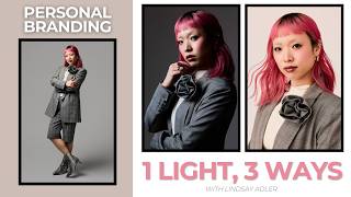 3 Personal Branding Lighting Setups (Using One Light) with Lindsay Adler