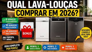Qual Lava-Louças Comprar em 2026? Guia Completo por Perfil