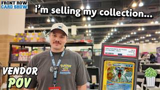Vintage Pokemon Cards Are TOO EXPENSIVE... Front Row Pasadena Vendor POV Day 1!