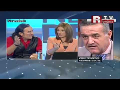 Miron Cozma, scandal în direct cu Gigi Becali