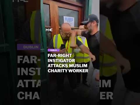 Muslim charity worker attacked by far-right instigator