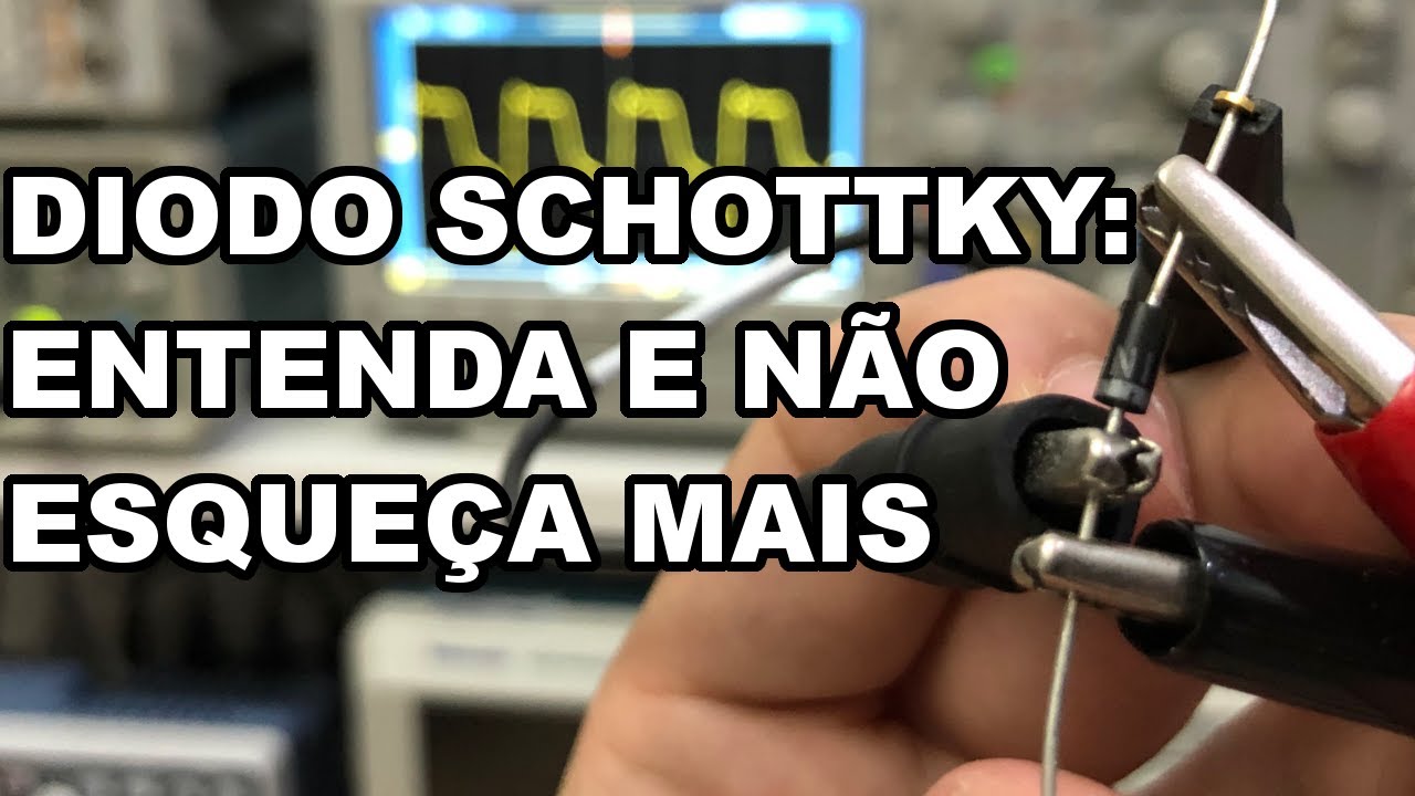 O DIODO SCHOTTKY SEM MISTÉRIO! ENTENDA