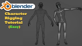 Intro to Rigging an Armature to a character in Blender 3.0