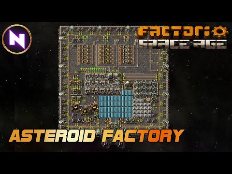INFINITE FREE RESOURCES From Asteroid Factory | 20 | Factorio SPACE AGE