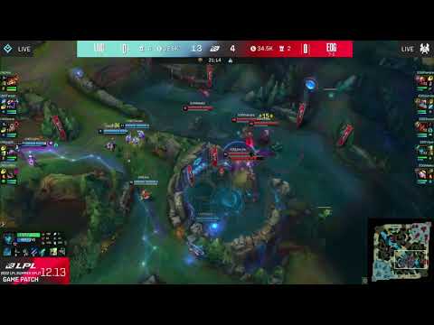 LNG throws their 6k gold lead against EDG (LNG vs EDG)