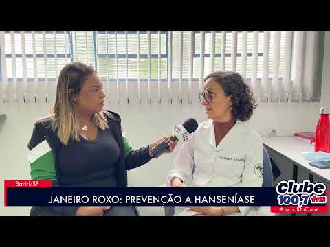 JANEIRO ROXO: MÊS DE ALERTA A PREVENÇÃO DA HANSENÍASE.