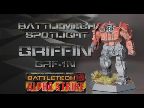 BattleTech BattleMech Spotlight - Griffin 1N - Inner Sphere Medium Mech