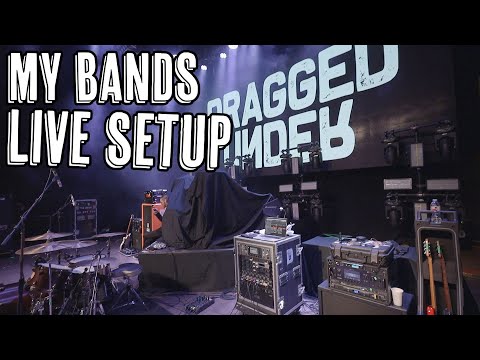 My Bands Live Setup - Dragged Under Live