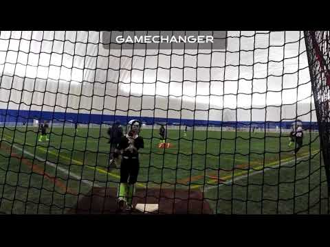 Home run from Kennedy Tufte  ￼Midwest Power 14u Wilson  vs. Midwest speed 13u National, date 1-1-26