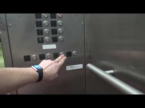 Schindler 400A Traction Glass Elevator - City Administration Parking Garage - Colorado Springs, CO