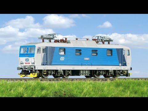 TRAINMANIA - Zkušební jízda lokomotivy 371 002-7 ČD od firmy Kuehn (TT)