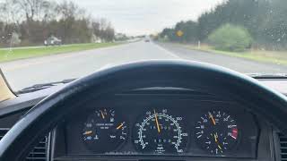1992 Mercedes-Benz 190E 2.6 Driving POV Part 2
