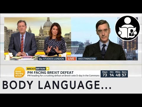 Body Language: Piers Morgan Vs Susanna Reid Vs Jacob Rees-Mogg