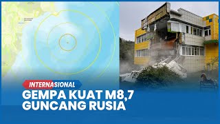 Download lagu Tsunami 4 Meter, Detik detik Gempa Rusia M 8,7 Hari Ini mp3