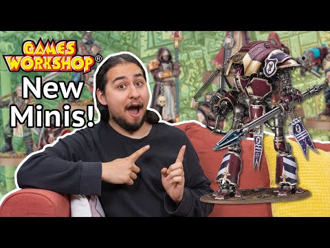 Games Workshop Shows off 60 New Miniatures!!!