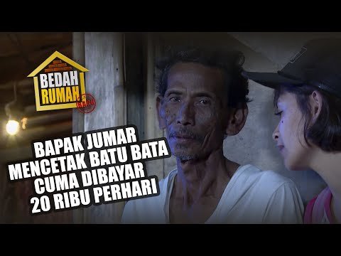 BEDAH RUMAH EPISODE 109 - Bapak Jumar Mencetak Batu Bata Hanya Di Bayar 20 Ribu Perhari!