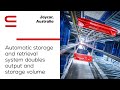 Jaycar, Australia: Automatic storage and retrieval system doubles output and storage volume