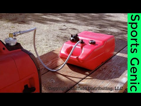 HONDA EU2000i GENERATOR EXTENDED RUN 6 GALLON MOELLER FUEL TANK SYSTEM