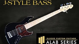 Video thumbnail for ALAB J-STYLE BASS DEMO AND REVIEW by ELEGEE CUSTOM GUITARS