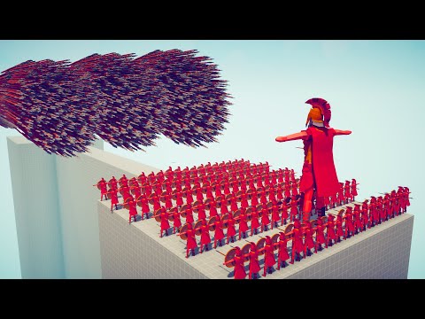 100x HOPLITE & SPARTAN GIANT vs EVERY GOD - Totally Accurate Battle Simulator TABS