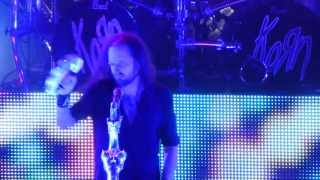 Korn - Another Brick in the Wall (CUT) / Head playing Drums (for fun) - Live in Enschede, NL 2013