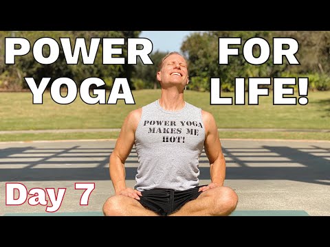 30 Min FULL BODY POWER YOGA FOR LIFE (Day 7) 7 day Yoga Challenge