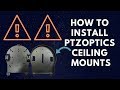 PTZOptics Ceiling Mount Quick Start Guide