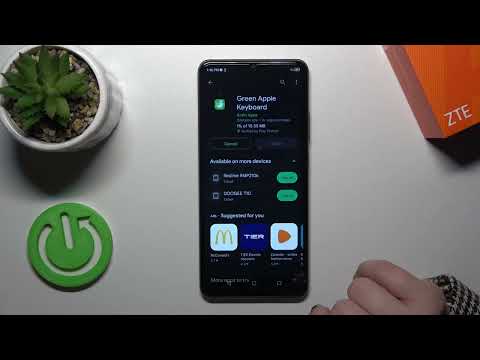 How to Install iPhone Keyboard in ZTE Blade A72s? Let's Customize & Rearrange System Keyboard Theme!