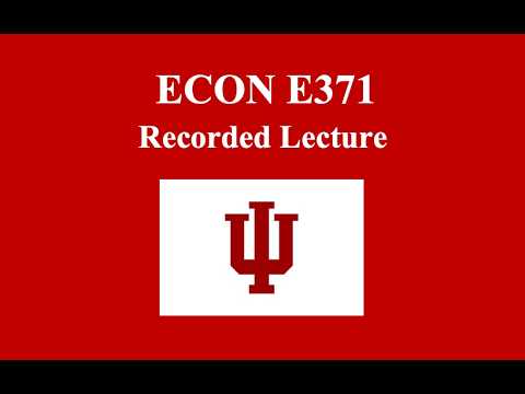 ECON 371 Class Recording 8/25