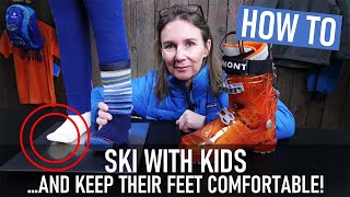 Skiing with Kids: How to Keep Their Feet Comfortable