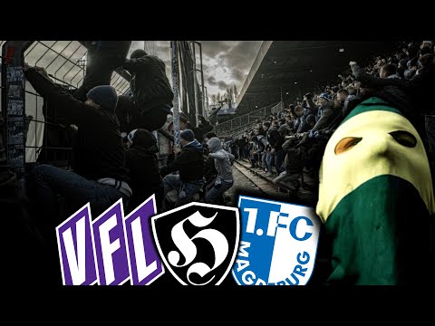 20 vs. 30 in der Stadt, Graffiti im Gäste-Block & Choreos! (Osnabrück - Magdeburg)