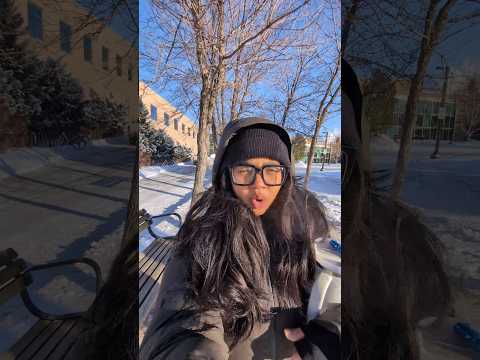 -40°C fun day activities 😁 #minivlog #momlife #student #canada