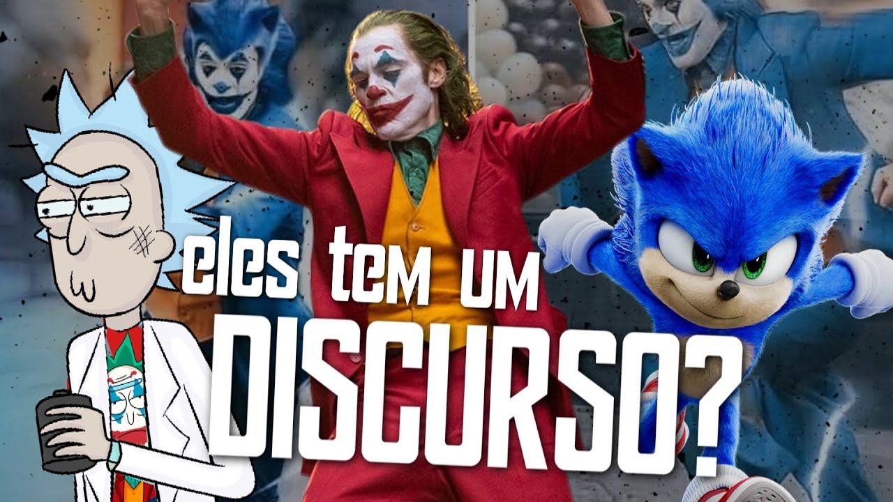 O que RICK & MORTY, CORINGA e SONIC tem em comum?