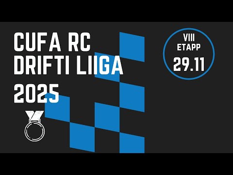 CuFa RC Drifti Liiga 2025 - 8. etapp